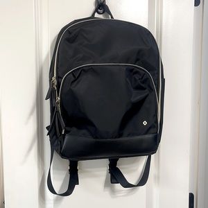 Black Samsonite Women’s Nylon Laptop Backpack
